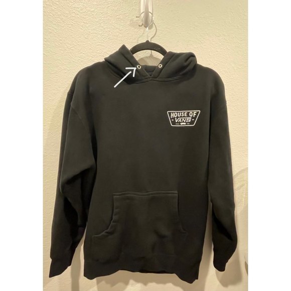 HOUSE OF VANS Rap Verse Back Black Pullover Hoodie - Picture 4 of 4